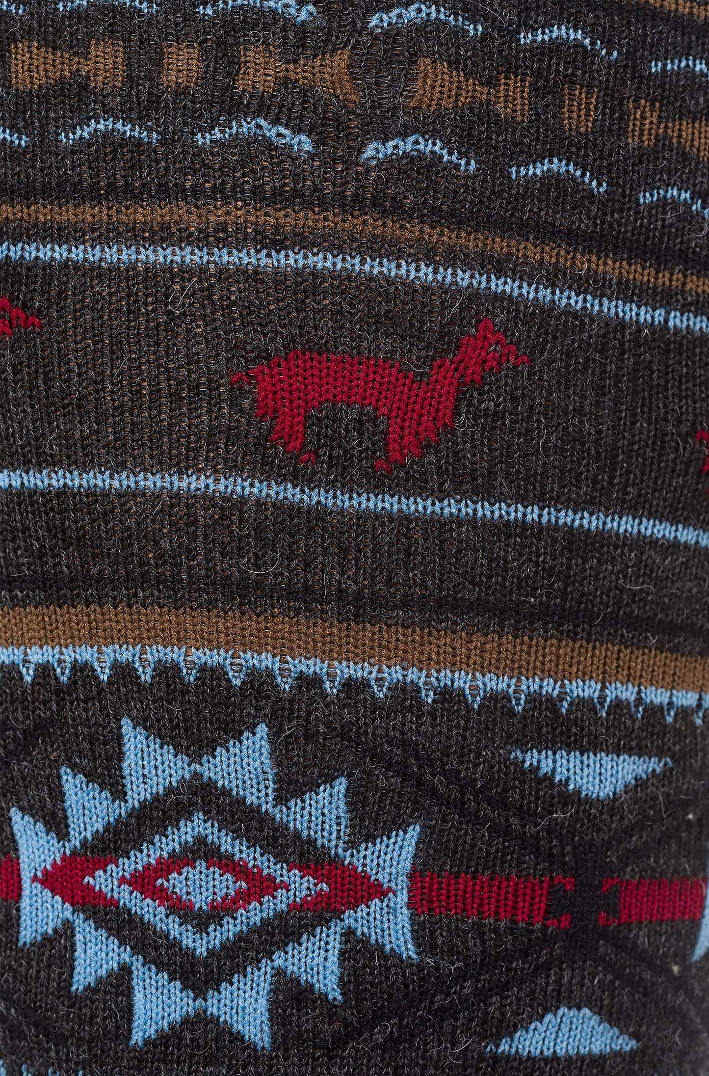 Alpaka Socken JACQUARD aus 70% Baby Alpaka und 25% Pima Baumwolle