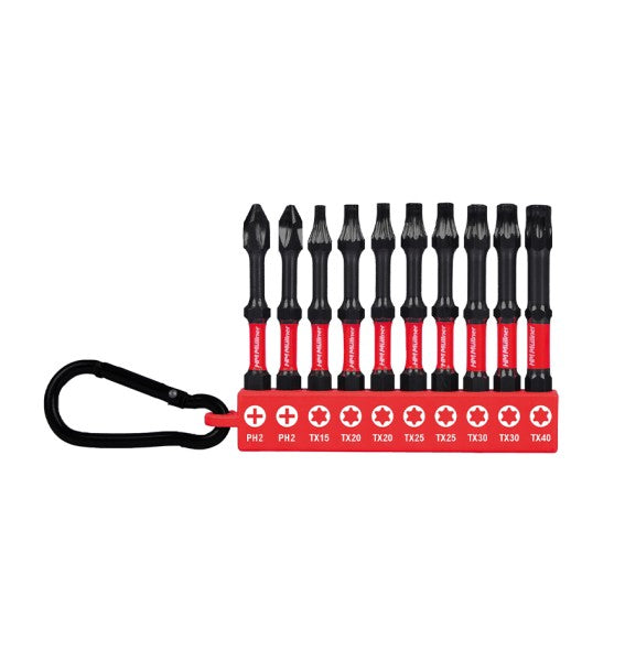 True Utility TI BLOCK Multitool + Bit Set 10 tlg.