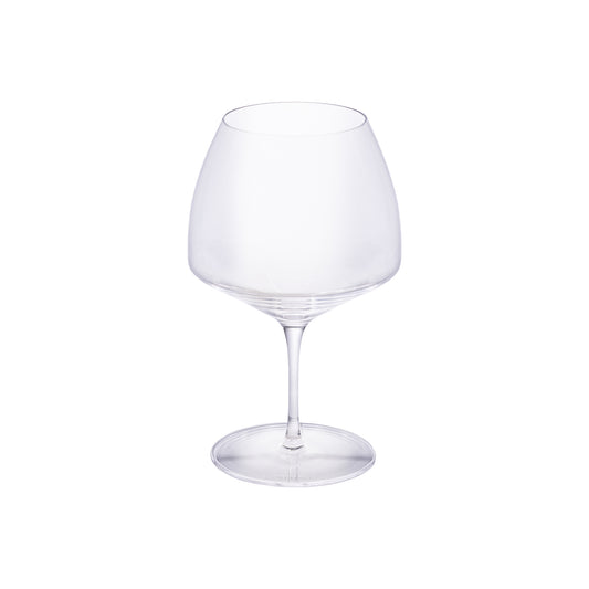 6er Set Burgunder Glas