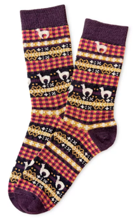 Baby Alpaka Premium Socken CANDELA aus Alpaka-Baumwoll-Mix