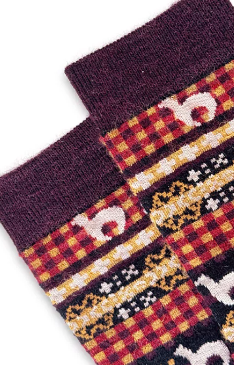 Baby Alpaka Premium Socken CANDELA aus Alpaka-Baumwoll-Mix