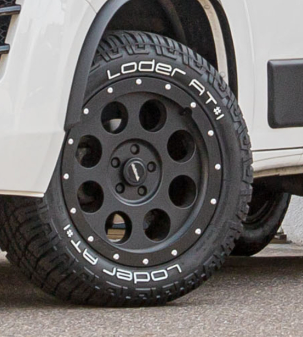 Offroad Alu-Kompletträder 18” für Fiat Ducato, Citroen Jumper, Peugeot Boxer Maxi, ohne Reifendruck