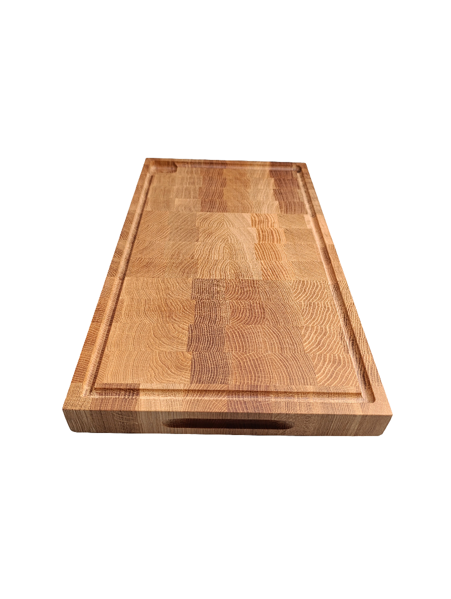 Holz Hackblock 54 x 30 x 4 cm Eiche