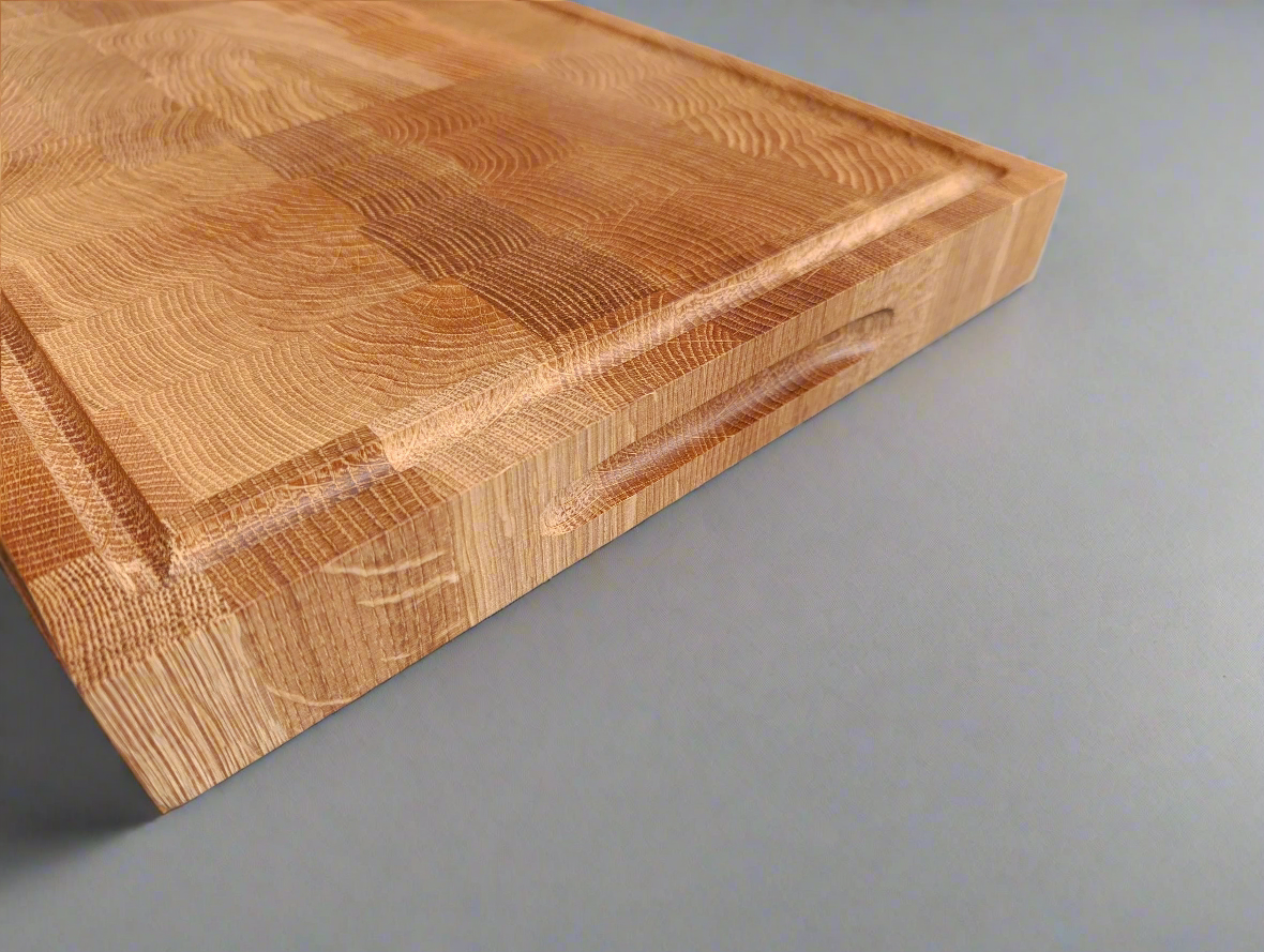 Holz Hackblock 54 x 30 x 4 cm Eiche