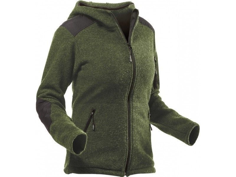 Wooltec Kaputzenjacke Damen