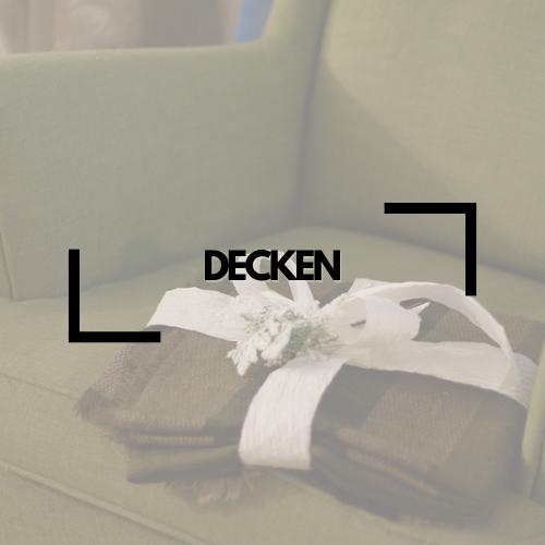 DECKEN UND PLAIDS