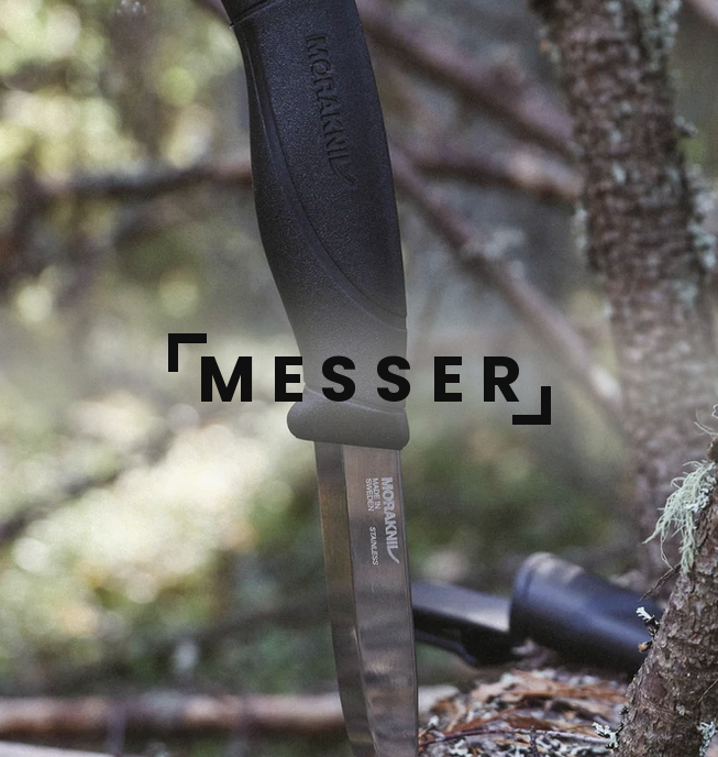Messer für den Wald – Taschenmesser, Bushcraftmesser & Multitools