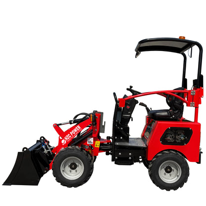100% elektrischer allrad Hoflader/ Radlader