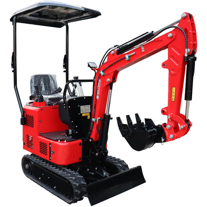 Diesel Minibagger DKB991 mit seitlichen Steuerhebeln
