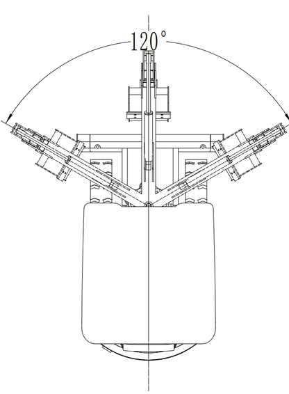 Minibagger DKB991S - Dunkelgrau mit Schaufel - Set