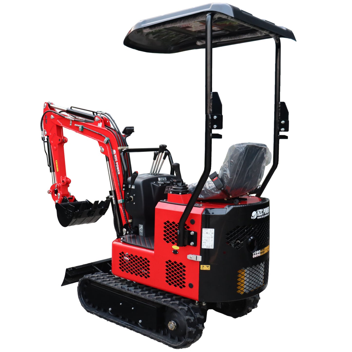 Diesel Minibagger DKB991 mit seitlichen Steuerhebeln