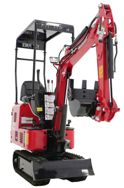 Hybrid Minibagger EBKB810K Benzin und Elektro nur 68cm breit