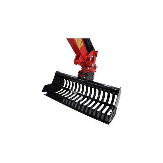 Siebschaufel mit 810 mm Breite