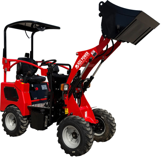 100% elektrischer allrad Hoflader/ Radlader