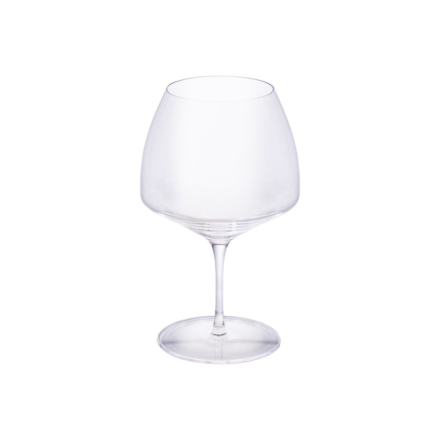 6er Set Burgunder Glas