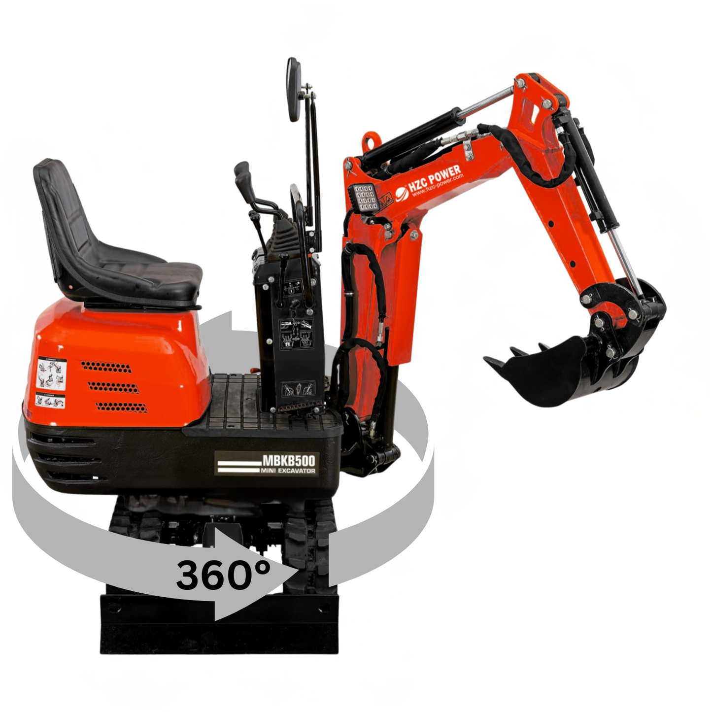 Minibagger MBKB500 mit Elektrostart