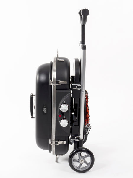 Trolley 2-Flamm-Gasgrill mit Zündsicherung