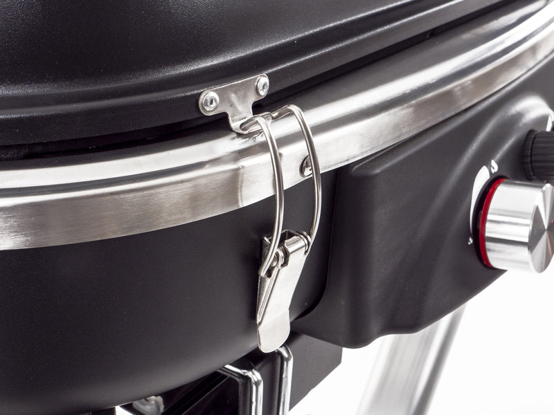 Trolley 2-Flamm-Gasgrill mit Zündsicherung