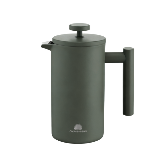 Grønenberg Edelstahl French Press Coating 600 ml inkl. Ersatz-Filter