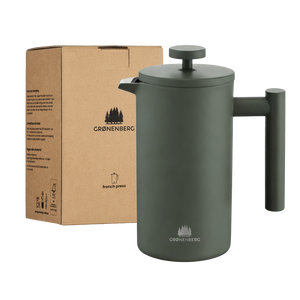 Grønenberg Edelstahl French Press Coating 600 ml inkl. Ersatz-Filter
