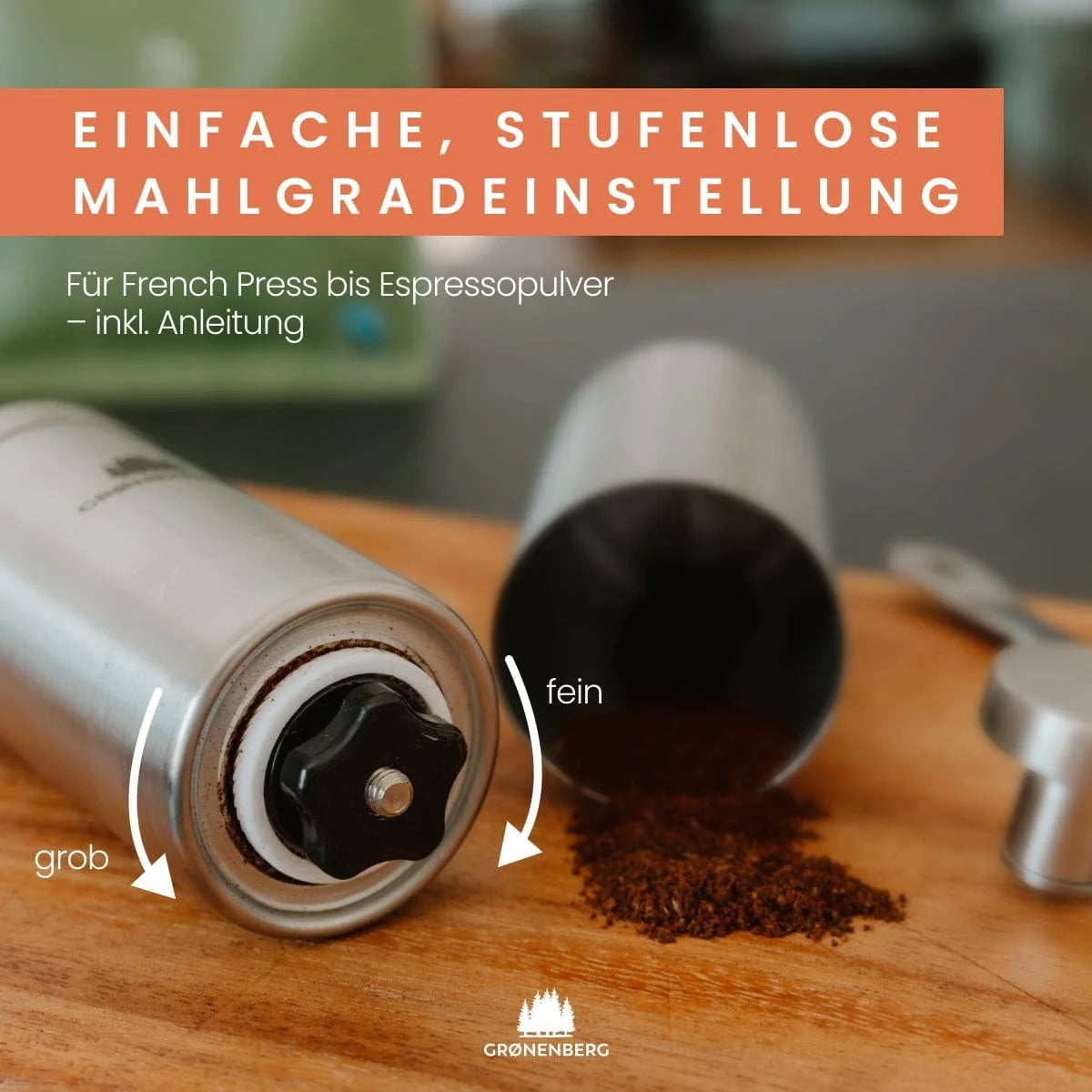 Grønenberg Manuelle Kaffeemühle