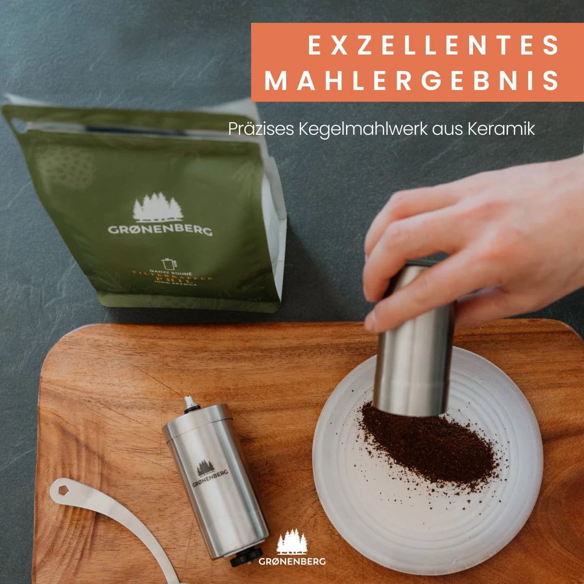 Grønenberg Manuelle Kaffeemühle