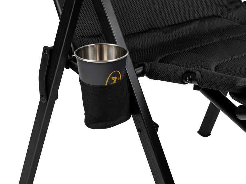 La Palma Deluxe - Bequem gepolsterter Faltstuhl mit Becherhalter
