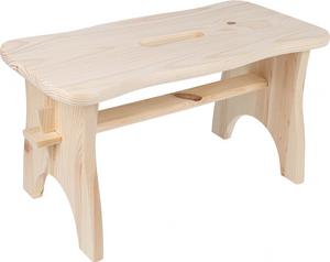 Holz Schemel 34 x 18 x 20,5 cm