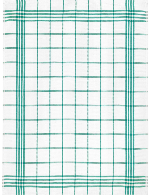 Classic cotton kitchen towel "WAFFELPIQUÉ KARO"
