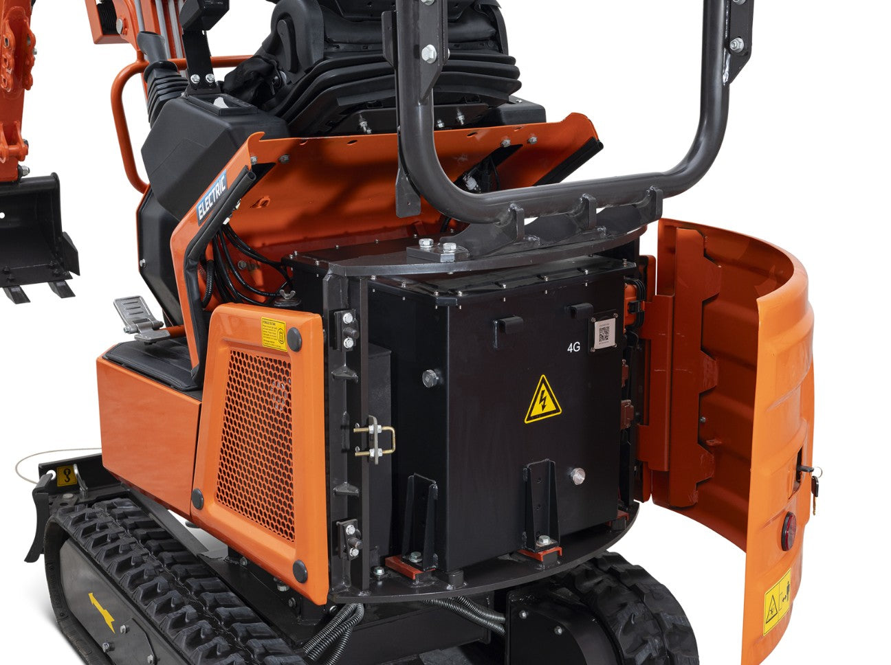 Vollelektrischer Akku Minibagger E110