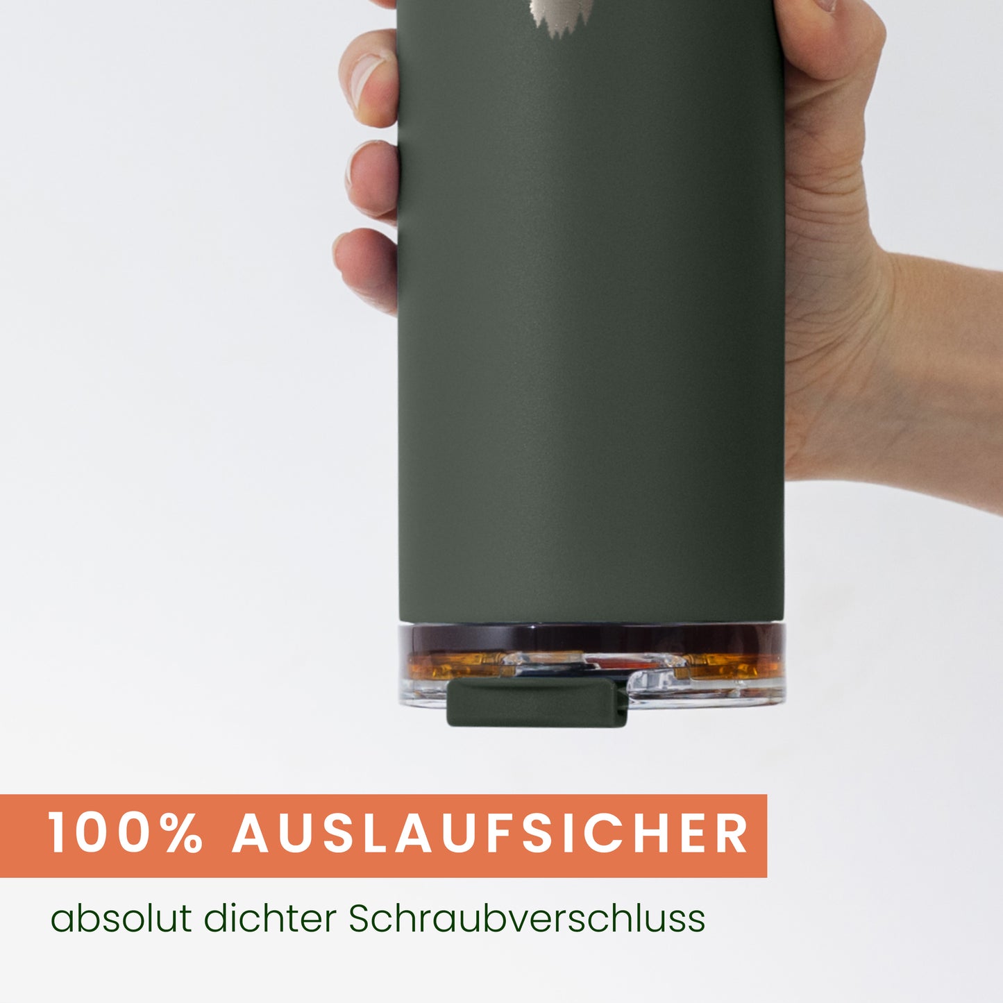 Grønenberg Thermobecher 440ml | Kaffeebecher to go aus recyceltem Edelstahl | 100% Auslaufsicher