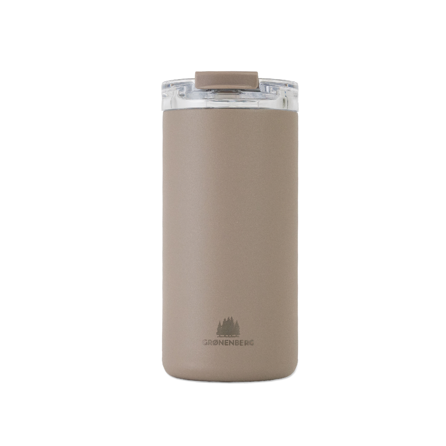 Grønenberg Thermobecher 440ml | Kaffeebecher to go aus recyceltem Edelstahl | 100% Auslaufsicher