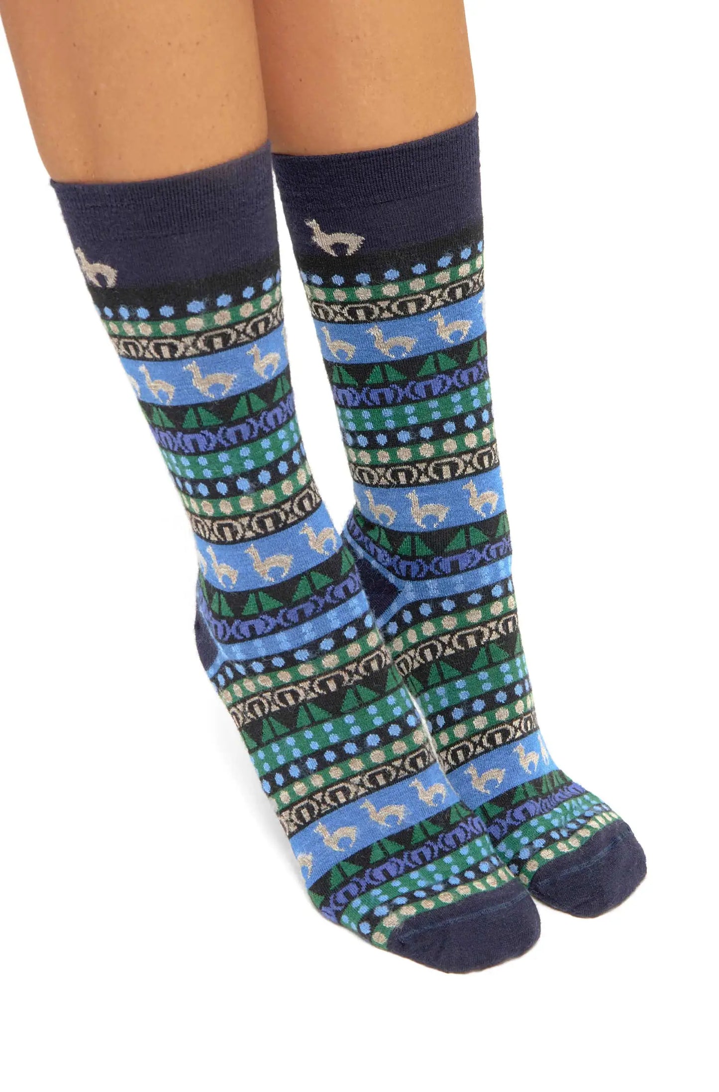 Alpaka Premium CUSCO SOCKEN aus Baby-Alpaka-Wolle-Mix