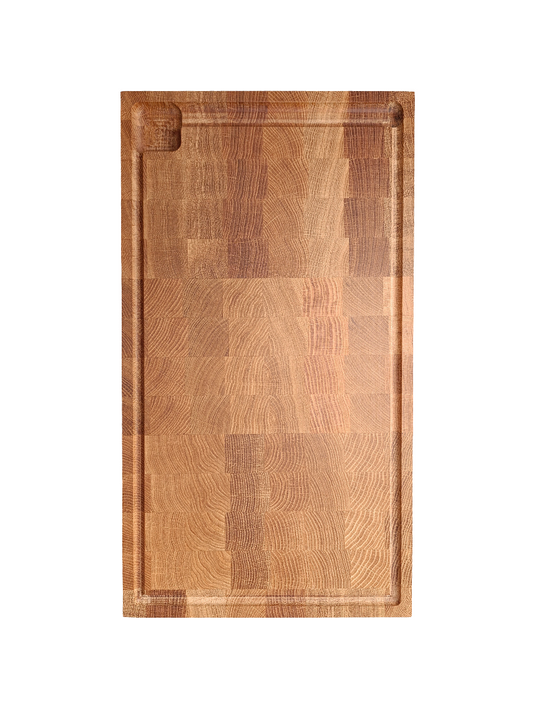 Holz Hackblock 54 x 30 x 4 cm Eiche
