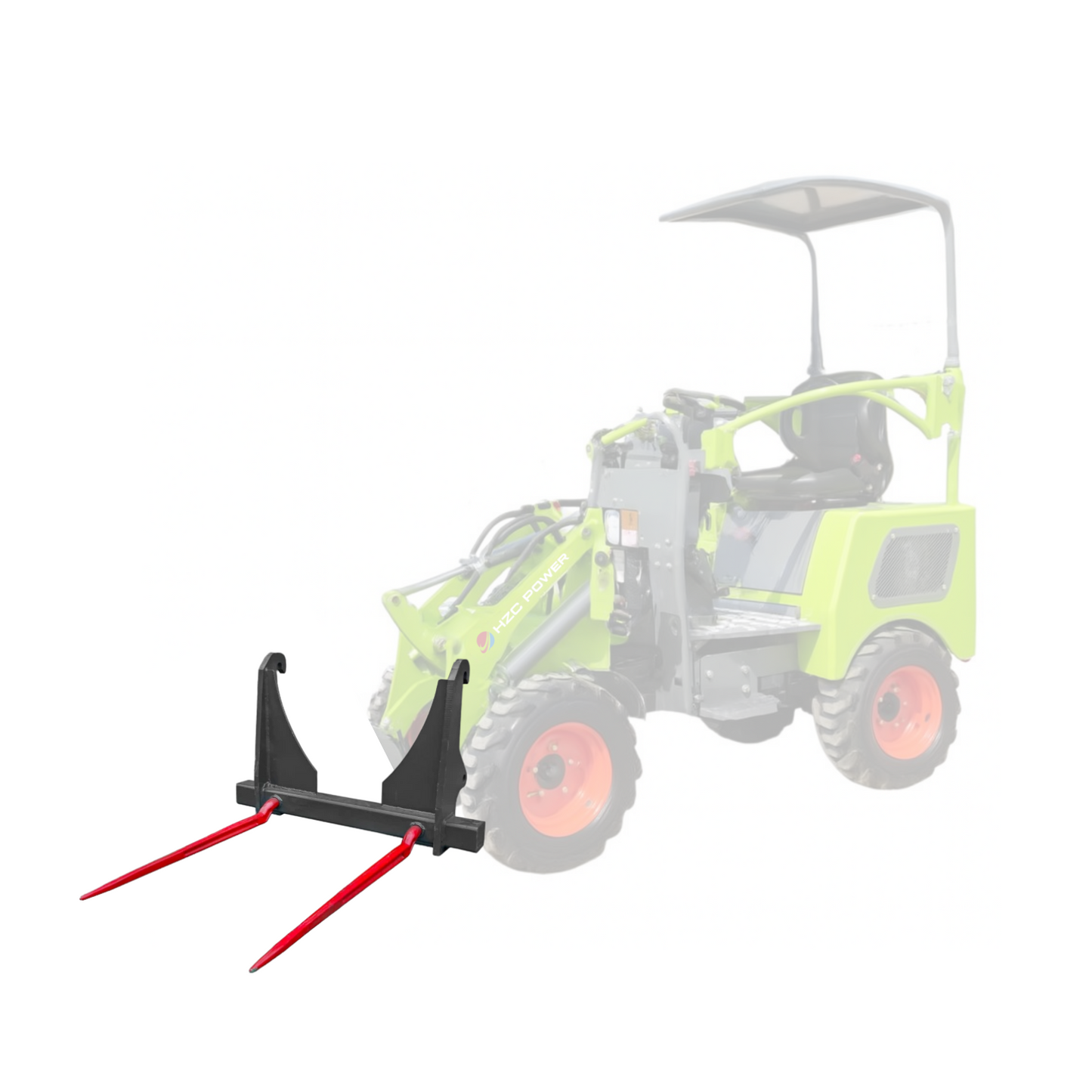 100% elektrischer allrad Hoflader/ Radlader