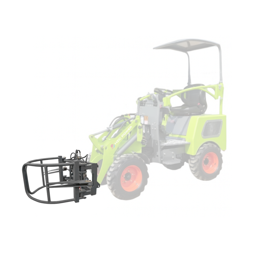100% elektrischer allrad Hoflader/ Radlader