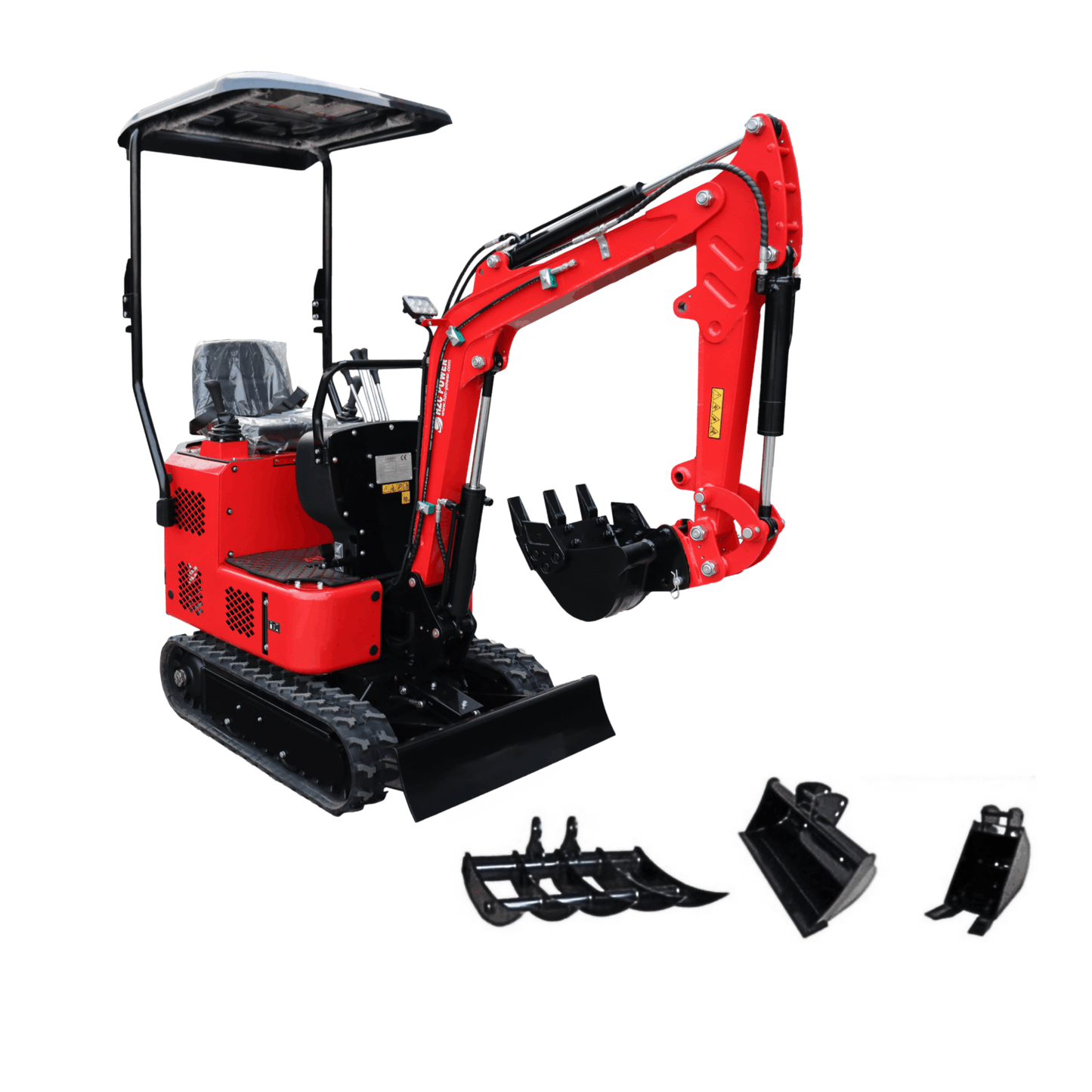 Diesel Minibagger DKB991 mit seitlichen Steuerhebeln