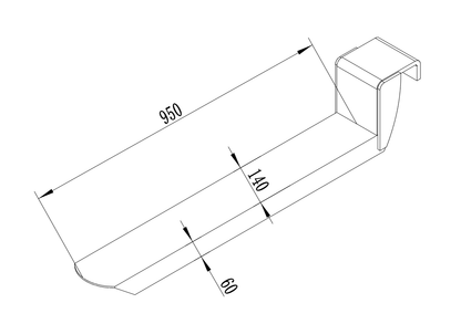 Palettengabeln für Planierschild