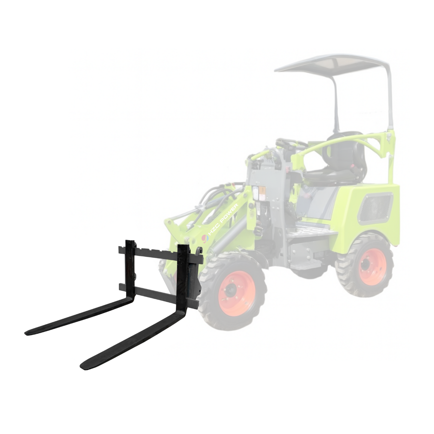 100% elektrischer allrad Hoflader/ Radlader