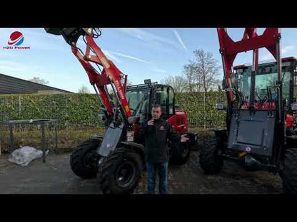 100% elektrischer allrad Hoflader/ Radlader