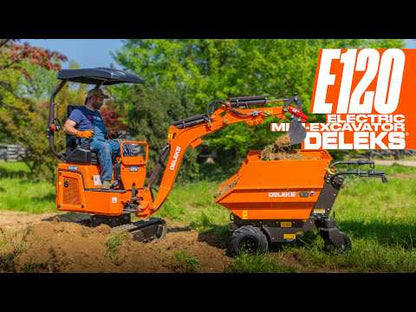 Vollelektrischer Akku Minibagger E120
