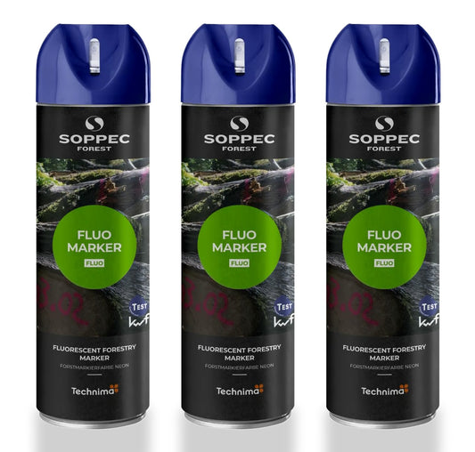 3er Pack SOPPEC FLUO MARKER Holzmarkierfarbe