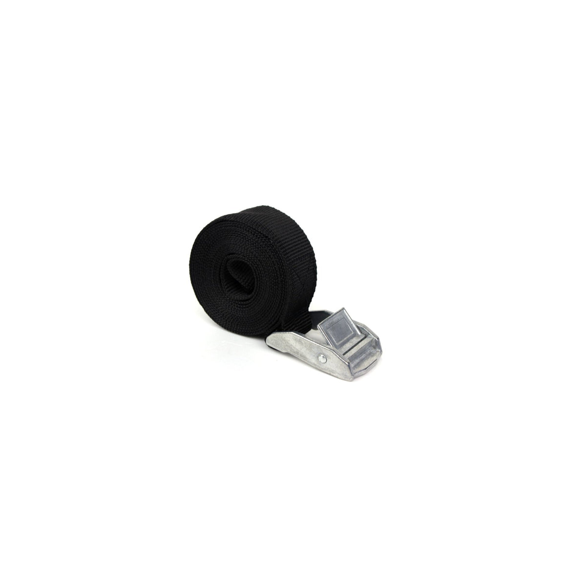 Stabiler Spanngurt in Schwarz - 2,5 cm x 2 Meter - für unsere Nistkästen und Futterhäuser