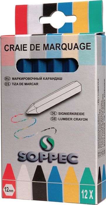 SOPPEC Markierkreide 12er Pack